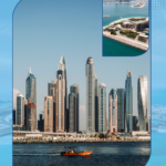 Blue and White Photo Collage Travel Instagram Post
